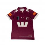 Camiseta Ninos Queensland Maroons Rugby 2025 Local