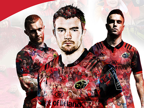 Camiseta Rugby Munster Replicas