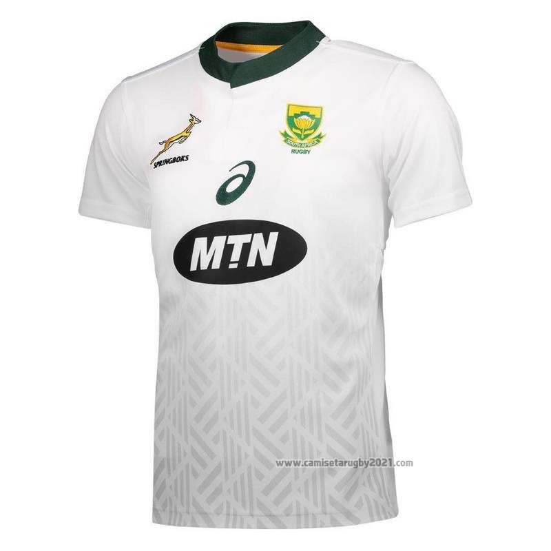 Contestar el teléfono Estructuralmente Despedida Camiseta Sudafrica Springbok Rugby 2019 Segunda