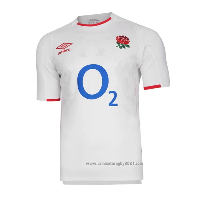 Frotar Dardos Gobernable Camiseta Inglaterra Rugby 2021 Local