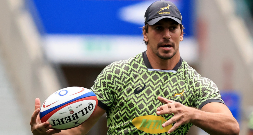 Springbok Etzebeth deja Toulon por 'motivos personales'